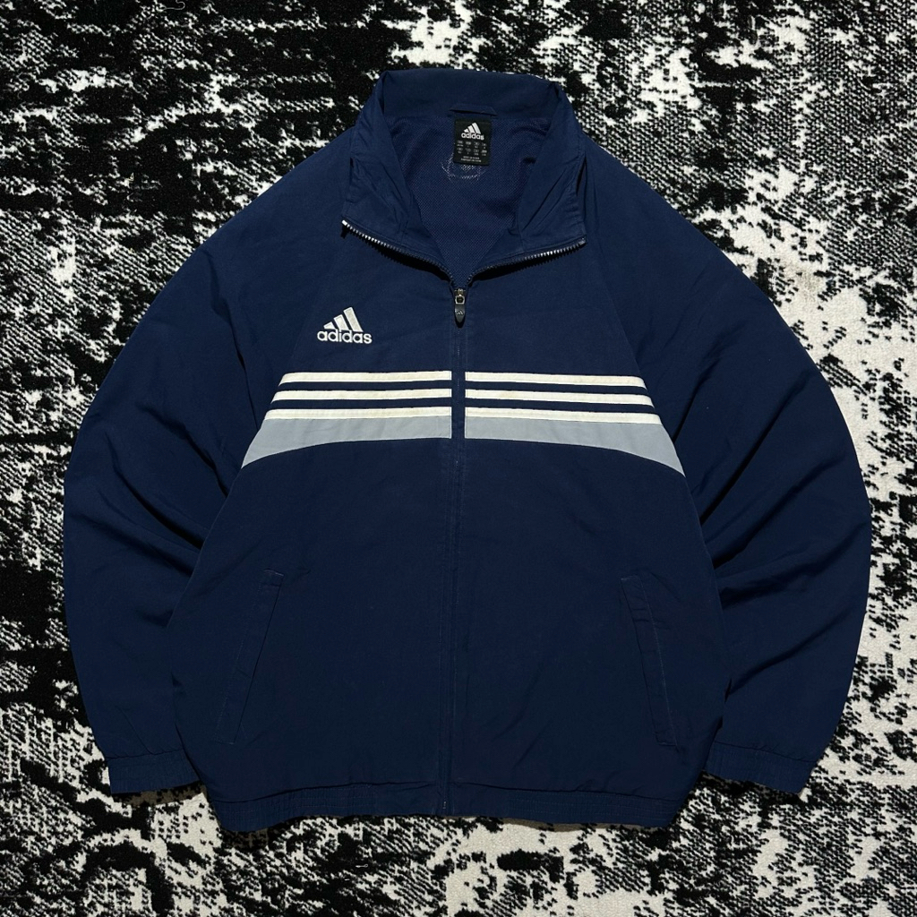 Windbreaker Adidas Relax Boxy Jacket Vintage Colourblock