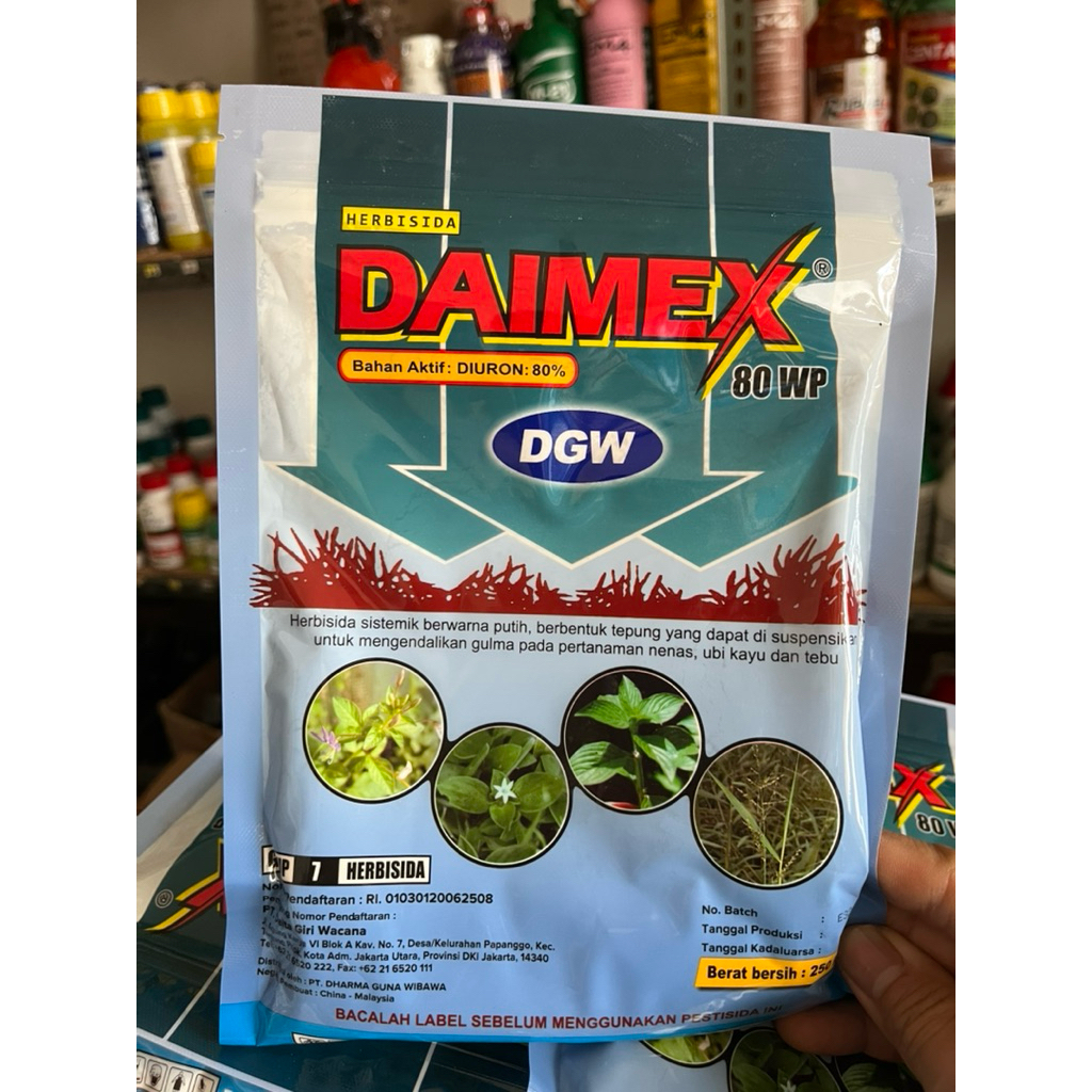 daimex 80 wp herbisida pemebeku benih DGW daimex