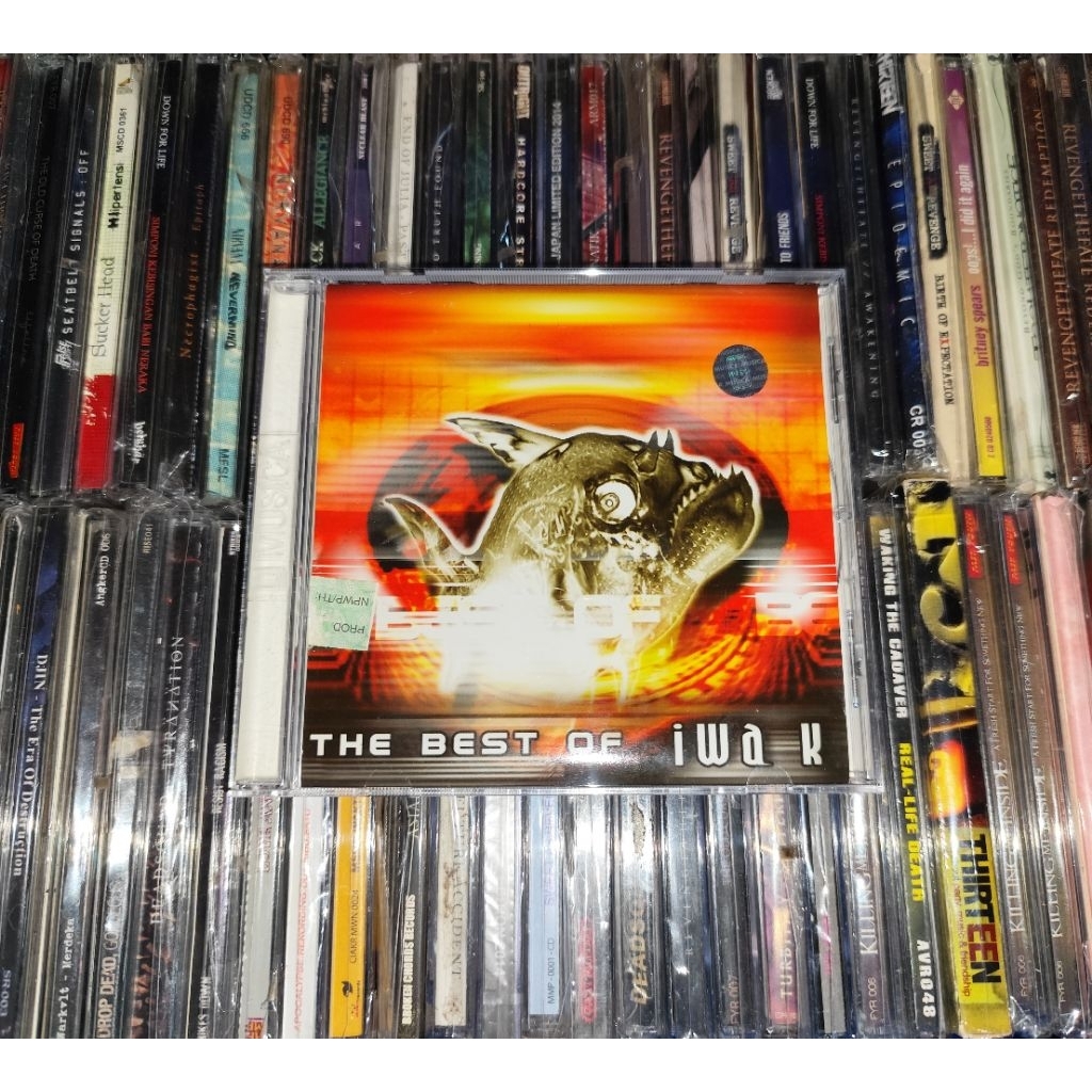 CD Iwa K - The Best Of Iwa K Hits Songs Kram Otak, Bebas, Malam Indah