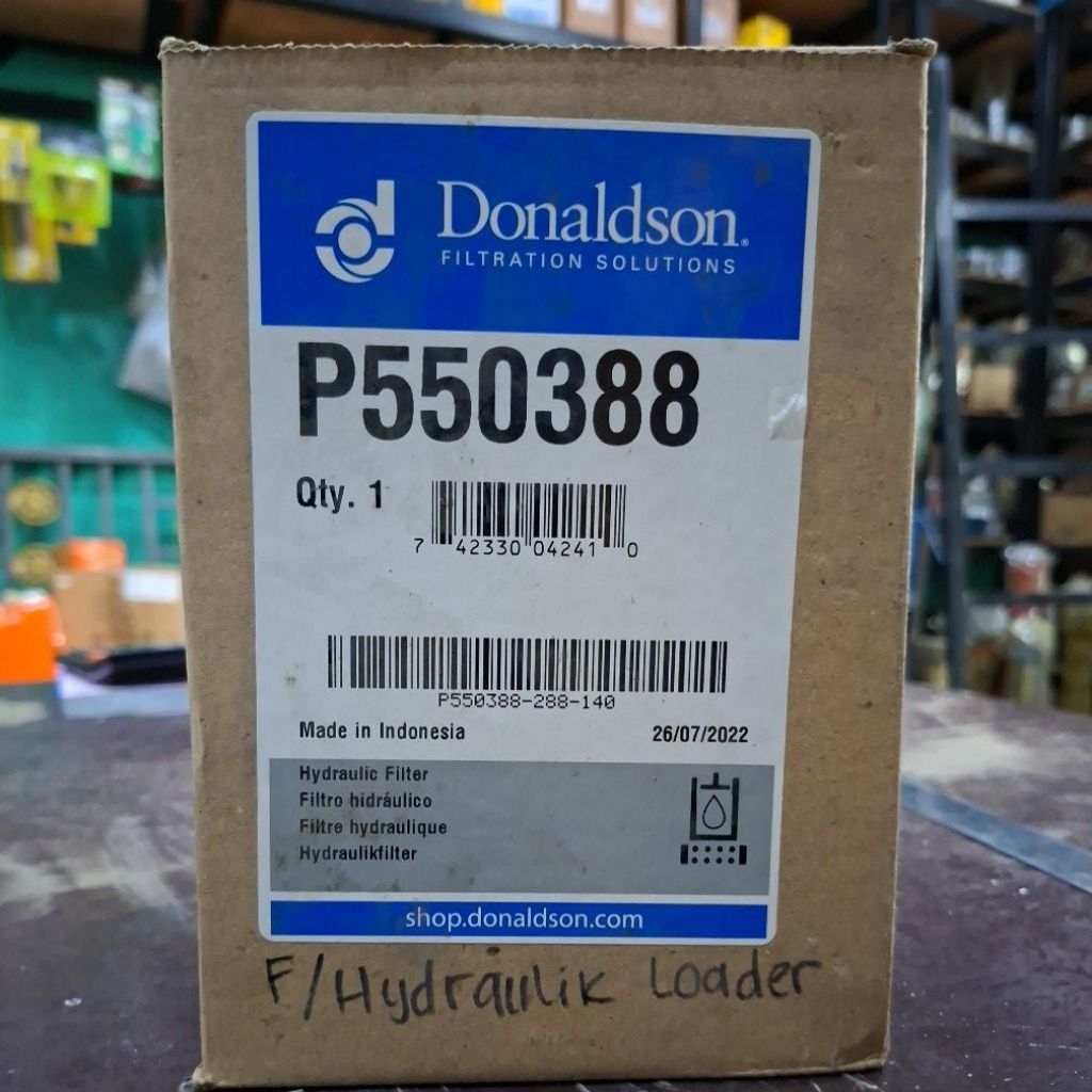Hydraulic Filter / Filter Hydraulik Loader ( P550388 ) - Donaldson