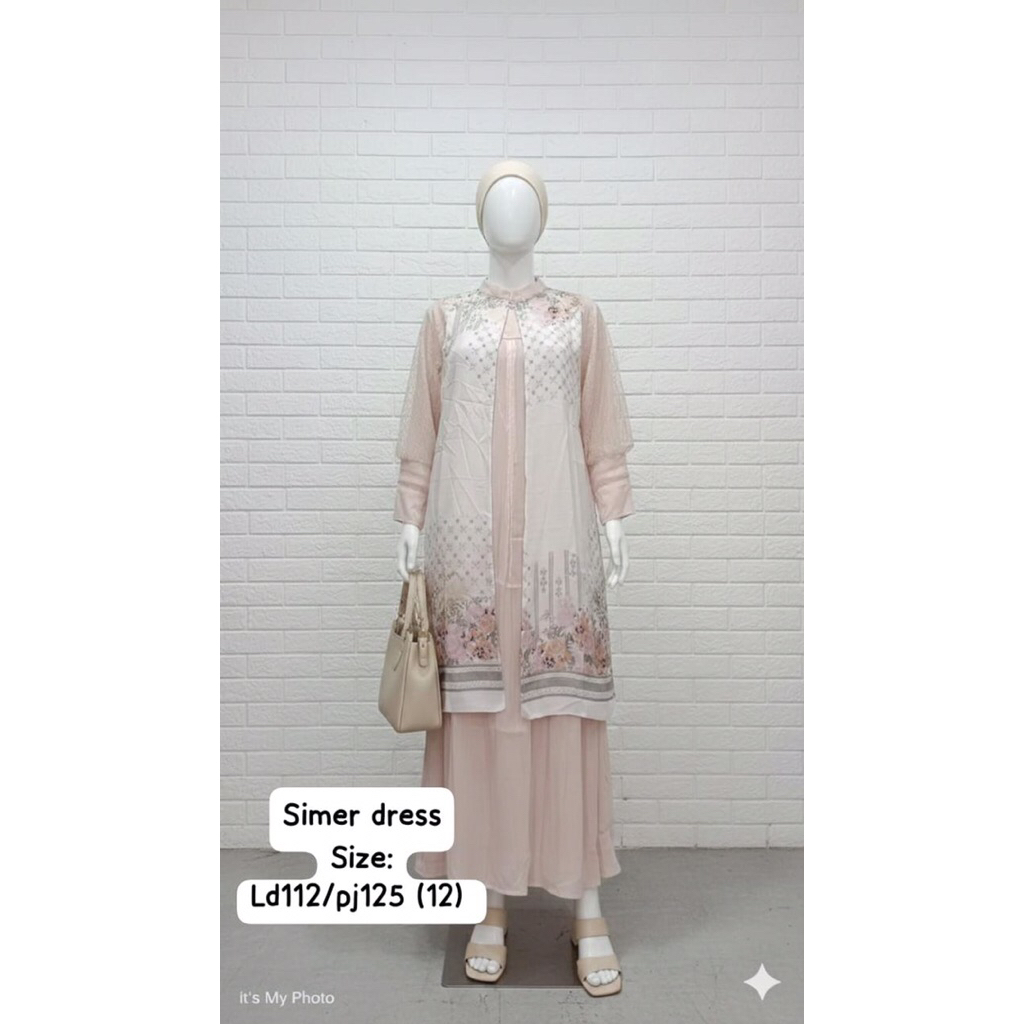DRESS BRUKAT WEARING KLAMBY GAMIS LEBARAN