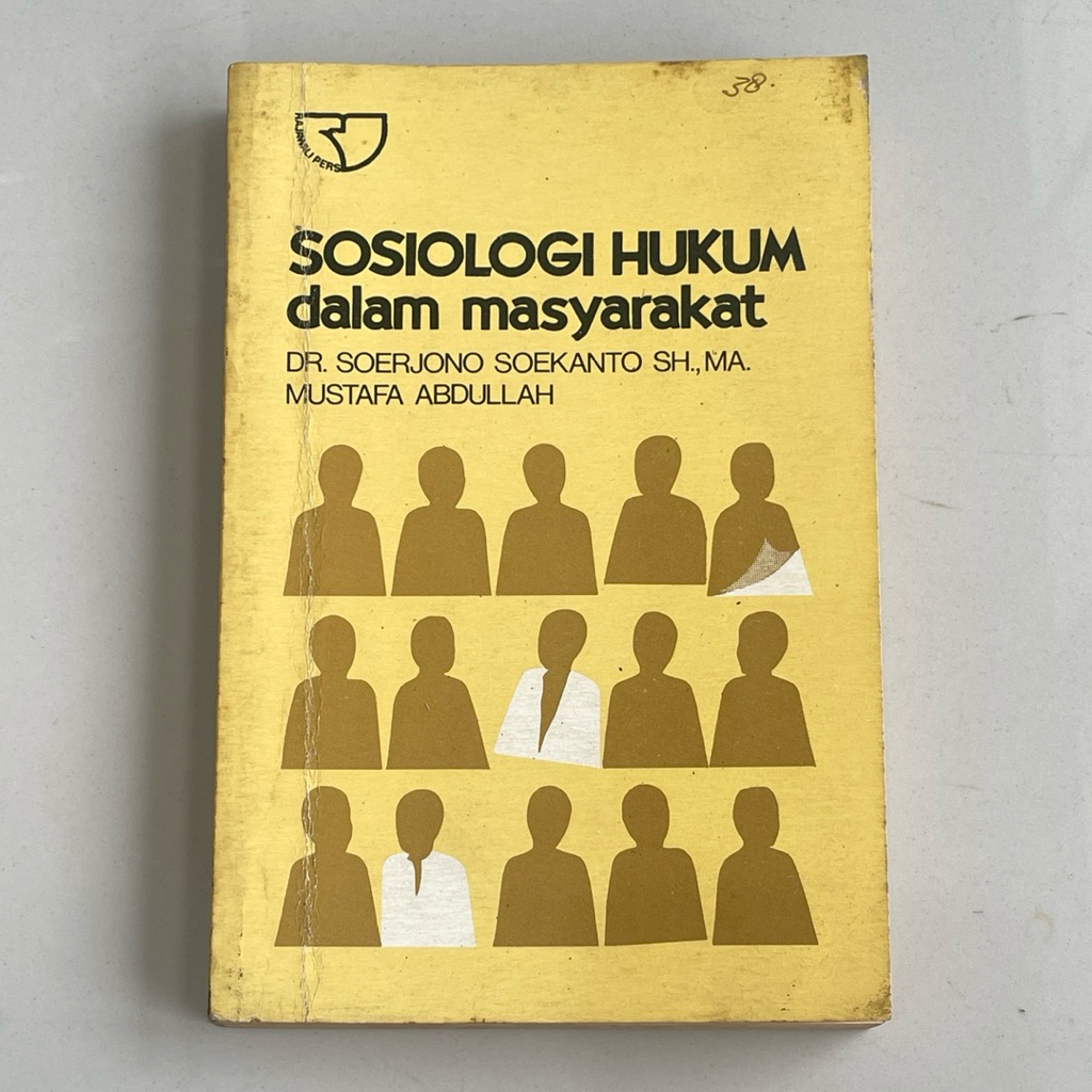 Buku SOSIOLOGI HUKUM DALAM MASYARAKAT oleh DR SOERJONO SOEKANTO
