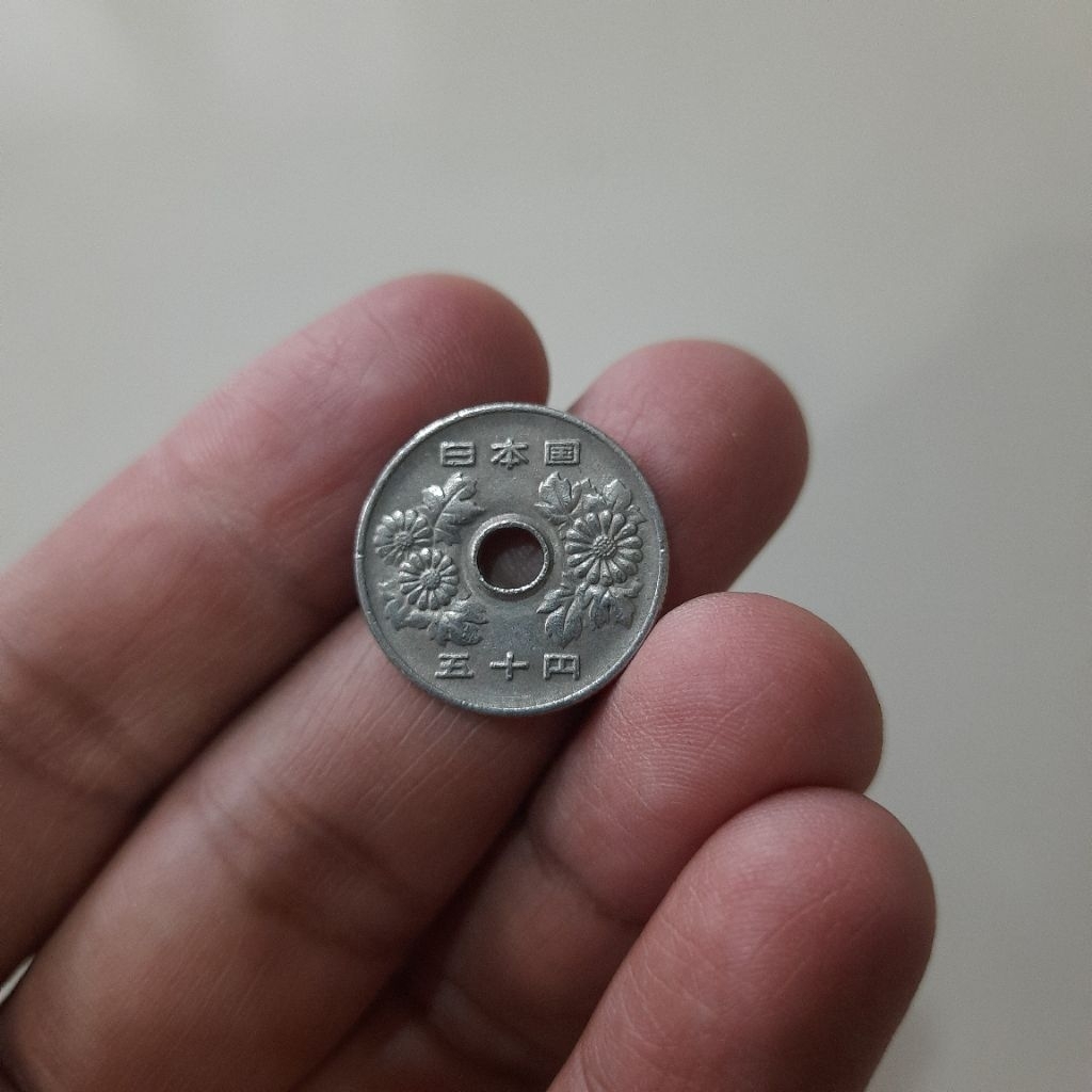 Koin 50 Yen Jepang / Coin 50 Yen Jepang