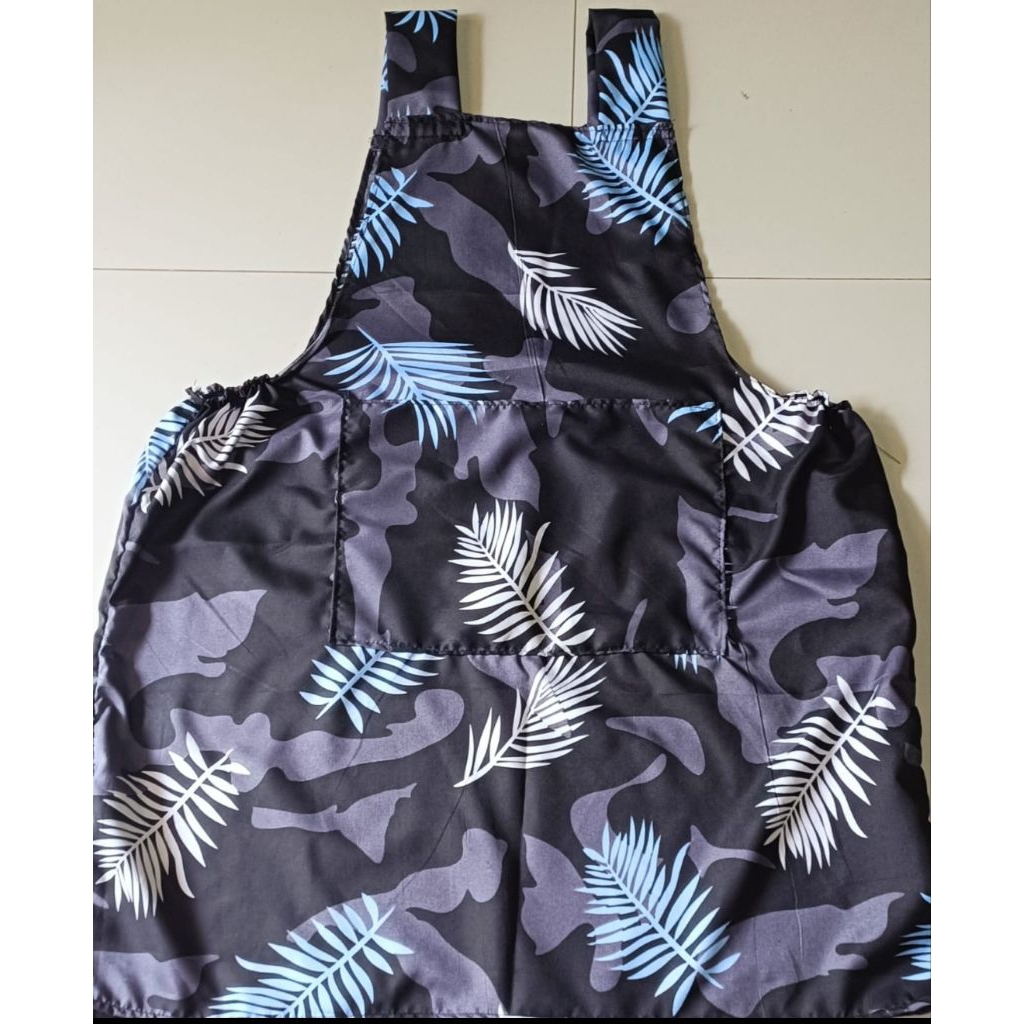 apron masak/celemek dapur celemek model daster celemek kekinian homemade