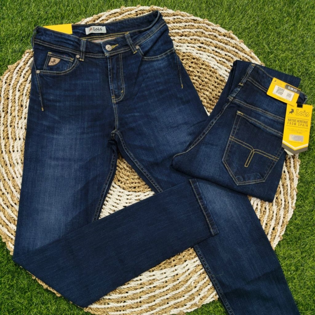 CELANA LOIS JEANS SLIM FIT MELAR STRETCH PRIGINAL