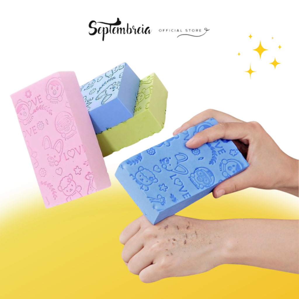 Spon Mandi Spon Daki Spon Penghilang Daki Spon Gosokan Daki Gosokan Badan Pengganti Batu Kali