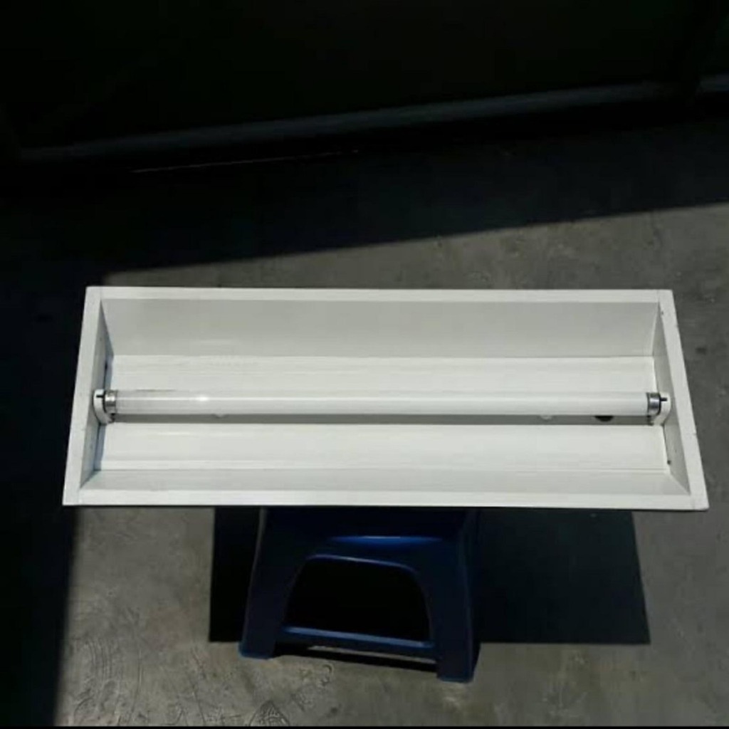 Kap lampu TKI 1X18 60CM Set Lampu TL T8 60CM Philips Ecolink Kap TKI INBOW