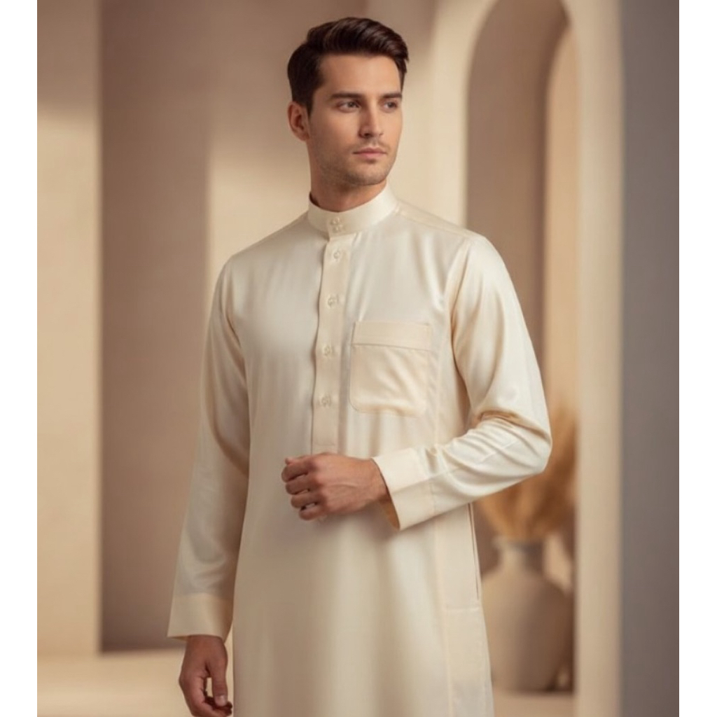 Jubah Al-Noor Dewasa Polos