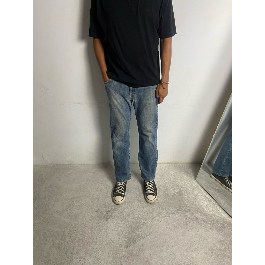 EDWIN 404 FLEX STRAIGHT JEANS