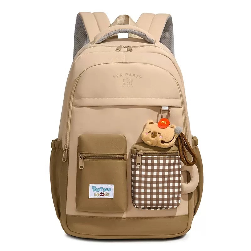 Tas Ransel Anak Perempuan Premium Anti Air || Tas Ransel Wanita Import Waterproof Besar