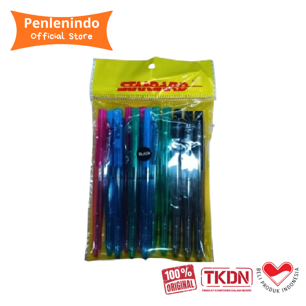 Standard - Pen Action 0.5 ( Pulpen / Pena / Ballpoint )