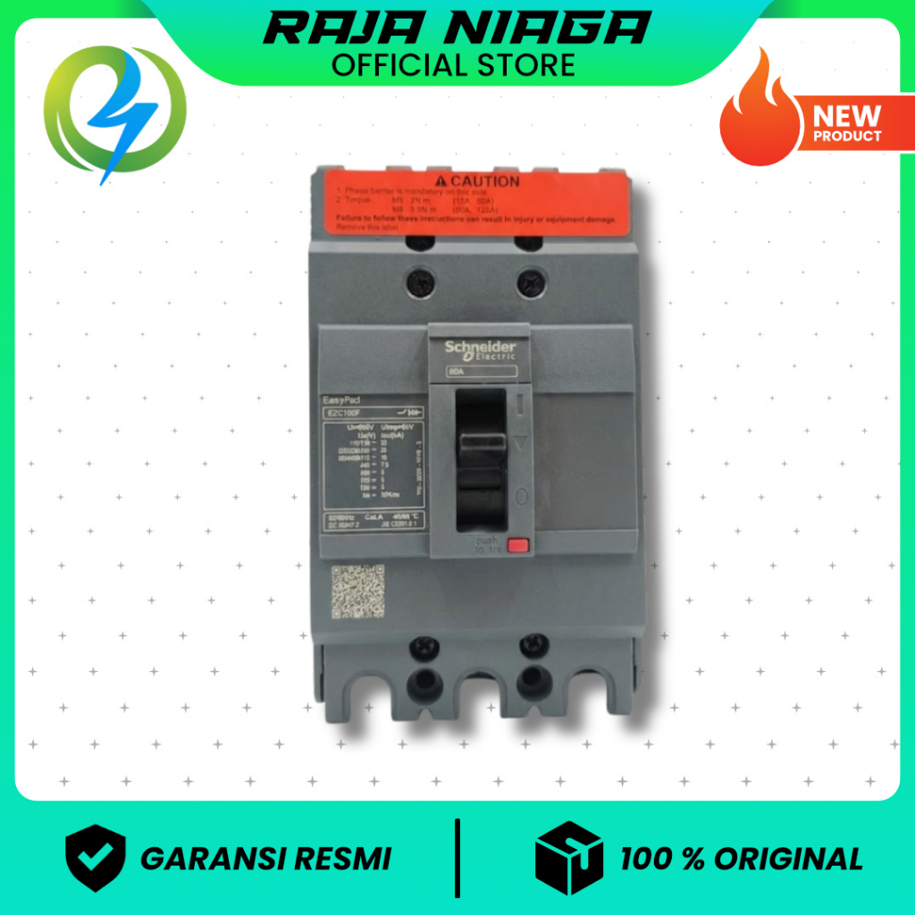Mccb 3p 100a Schneider