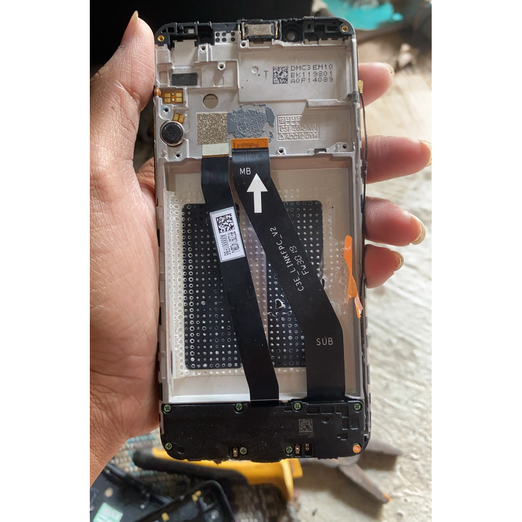 lcd copotan Redmi 7a