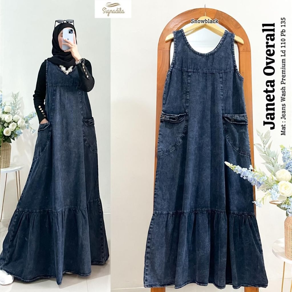 Janeta, Pevita, Jovie Overall wanita dewasa premium quality