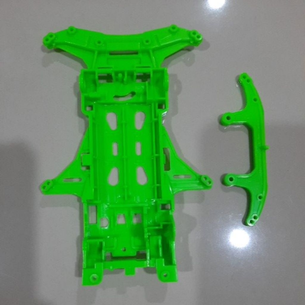 Chassis VS Hijau Ori Tamiya + Akar VS Ori