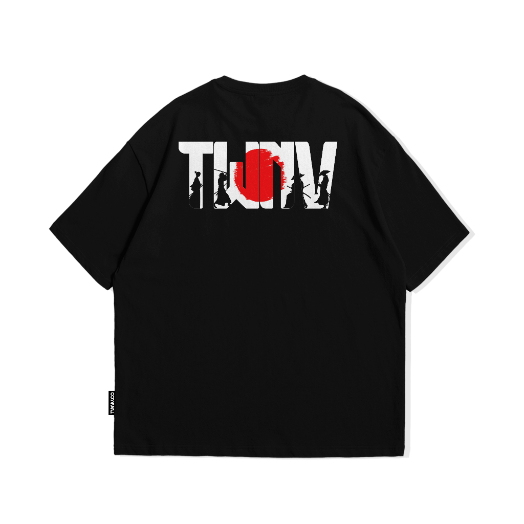 TWINETHRIVE T-Shirt Oversized Style Japan || Kaos Oversize Pria & Wanita Oversized