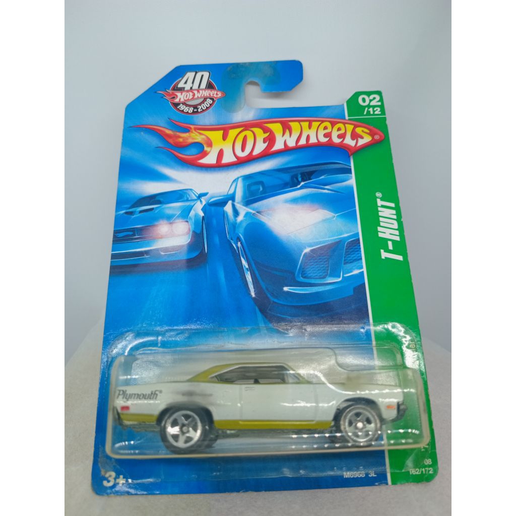Hotwheels 70 Plymouth  Road Runner Include Protector
