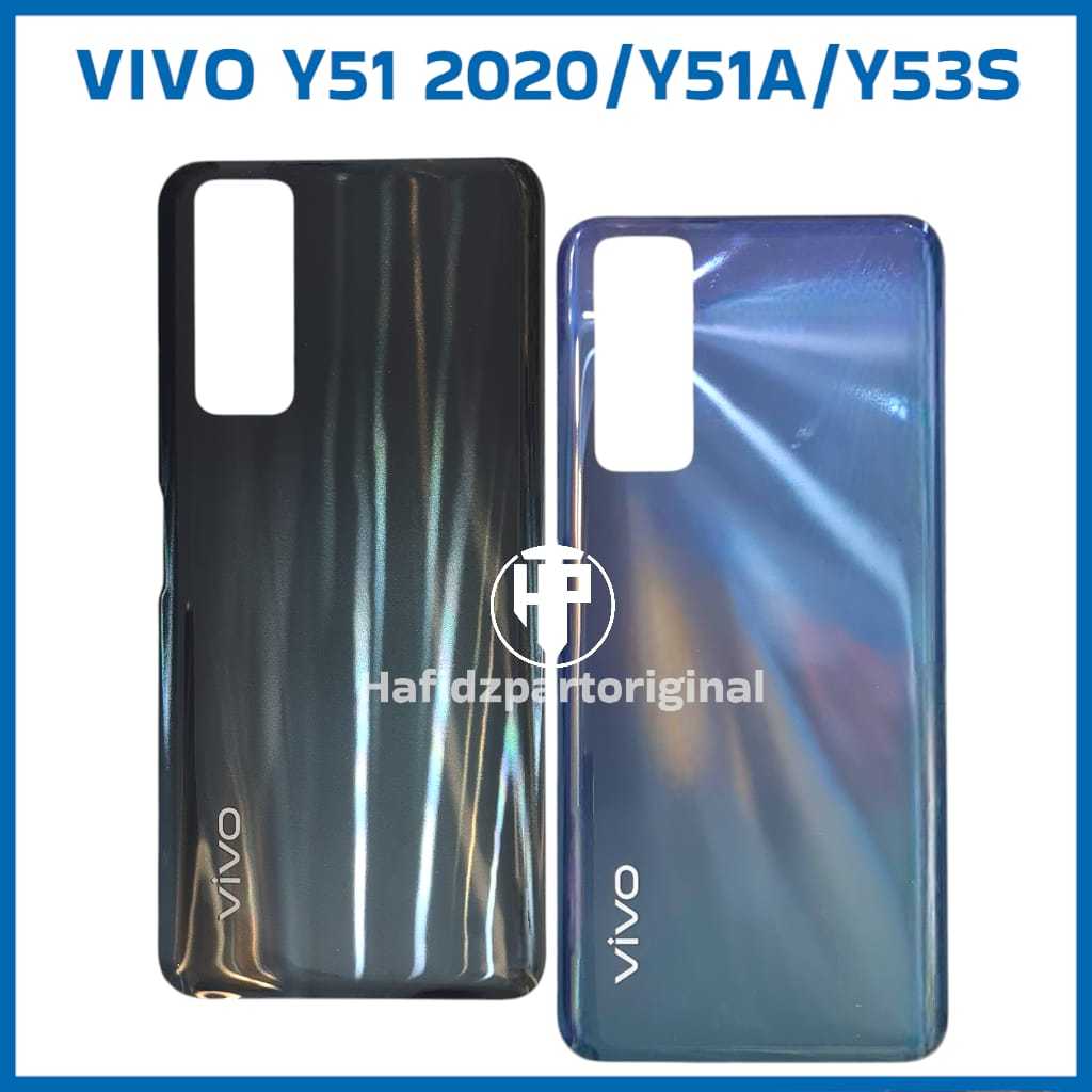 Backdoor Backcover Casing Belakang Tulangan Tengah Bazzel Vivo Y53S / Y51 2020 / Y51A New