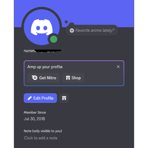 Akun Discord 2018 Polosan