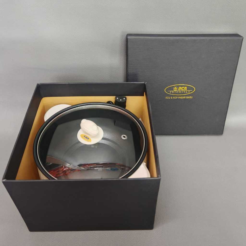 GIFT BOX HAMPERS BCA PRIORITAS PANCI LISTRIK KCU PASAR BARU SPECIAL GIFT REALPICT