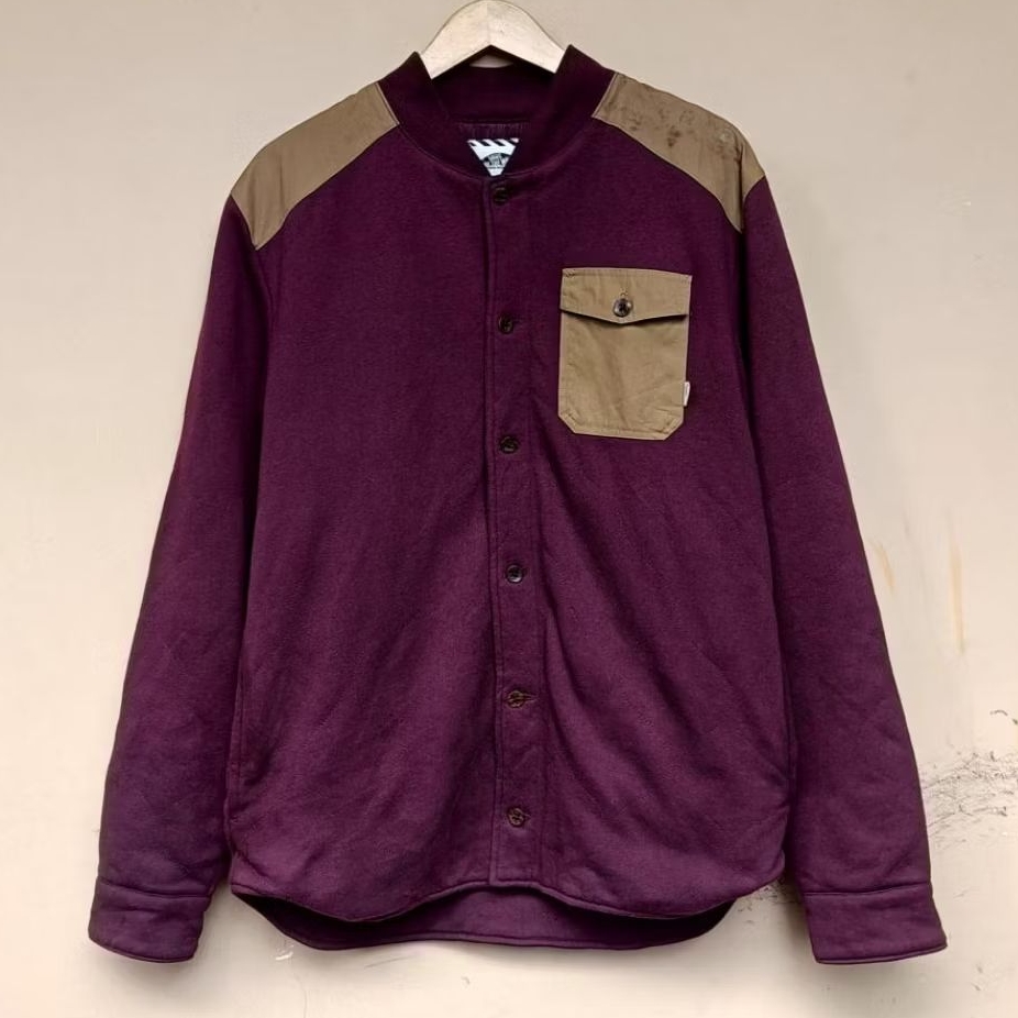 varsity vans fullover 90s vintage streetwear burgundy