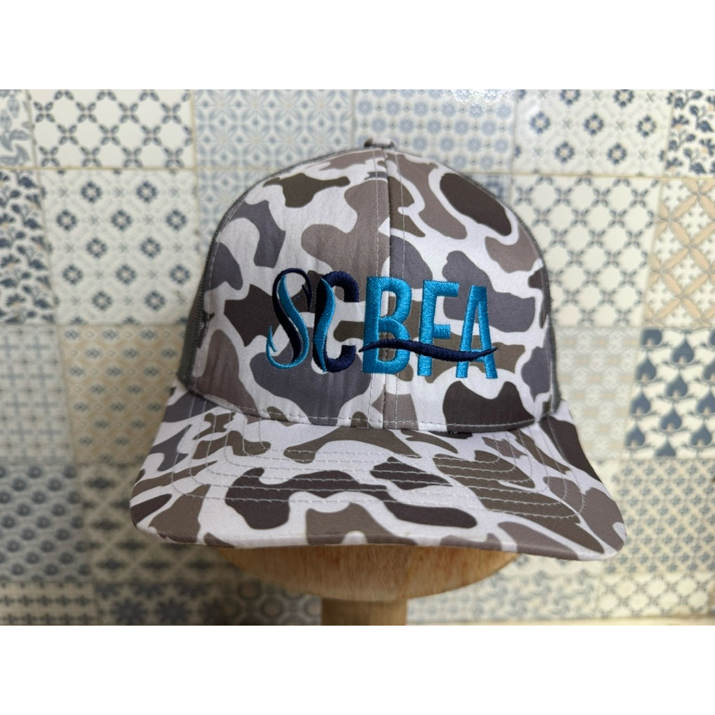 Topi Second Brand Branded SCBFA Local Outfitter Camo Trucker