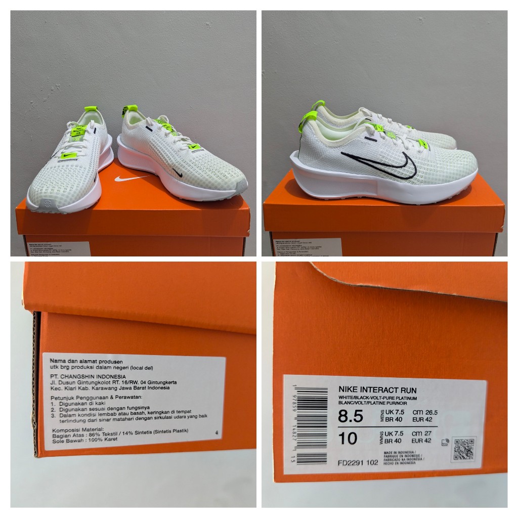 SEPATU CONVERSE, NEW BALANCE, NIKE, REEBOK 100% ORIGINAL