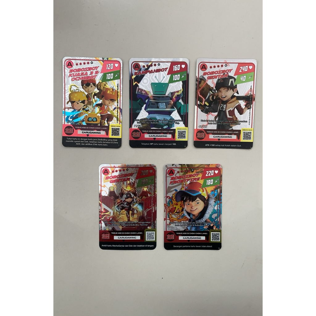Monsta Galaxy Card boboiboy Holo/foil