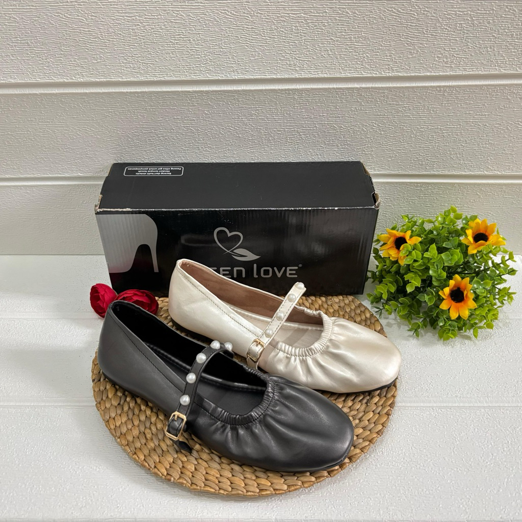 FLATSHOES GREEN LOVE