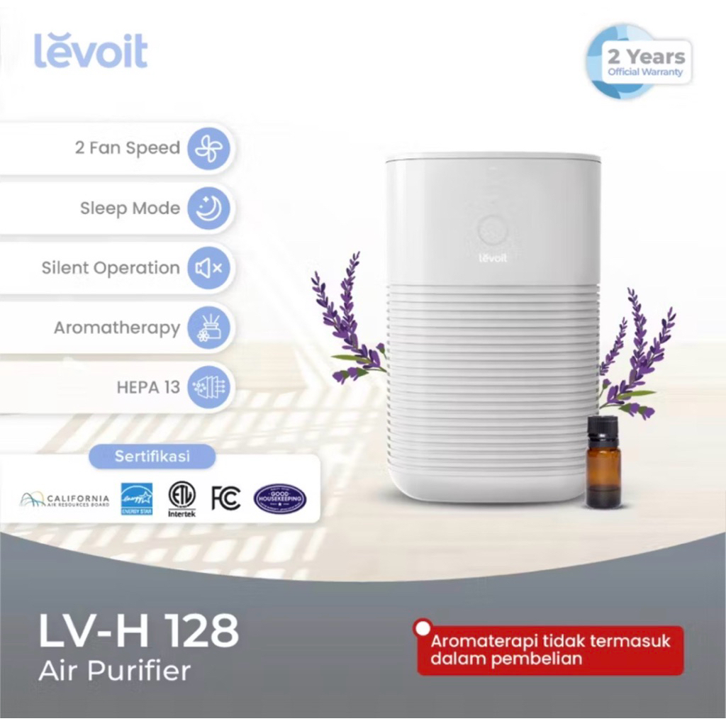 levoit air purifier baru lv-h 128 baru bukan bekas