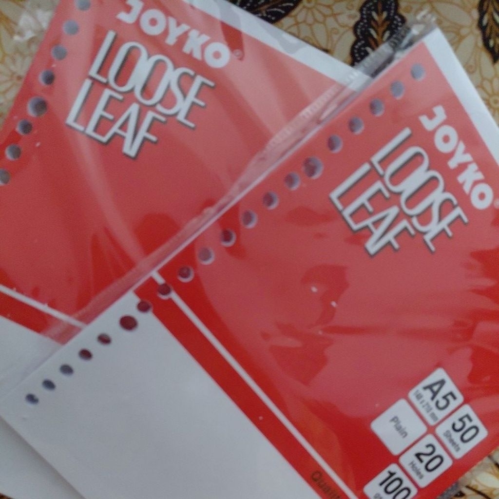 Refil binder isi 50 lembar