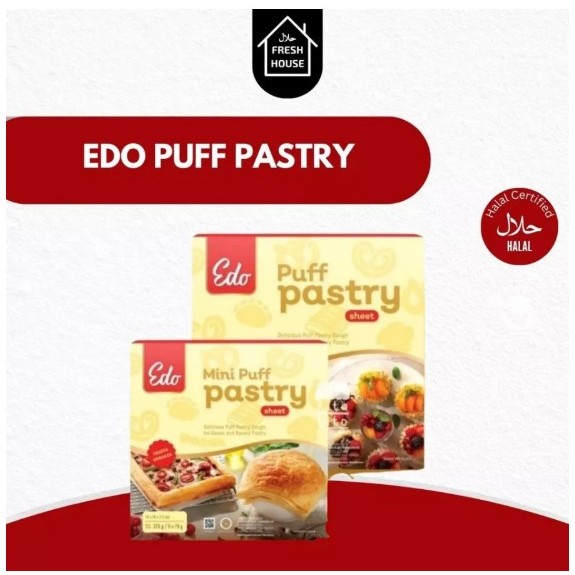 EDO PUFF PASTRY / ADONAN PUFF PASTRY / KULIT ZUPPA PASTRY HALAL