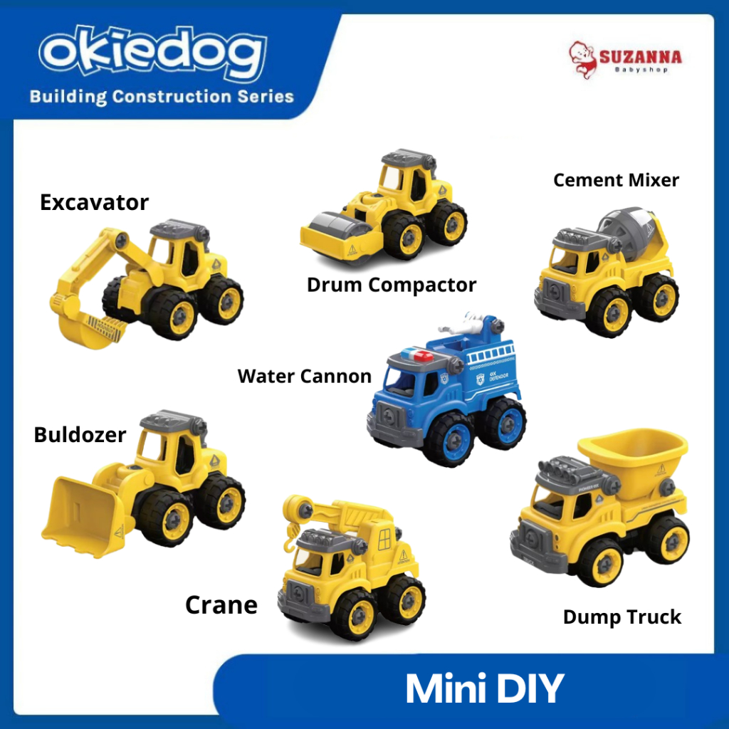 Okiedog Mini DIY - Mobil Mainan Anak