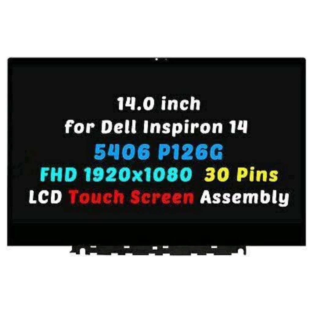 LED LCD DELL INSPIRON 14-5400 5406 7405 2in1 P126G P126G001 P126G002