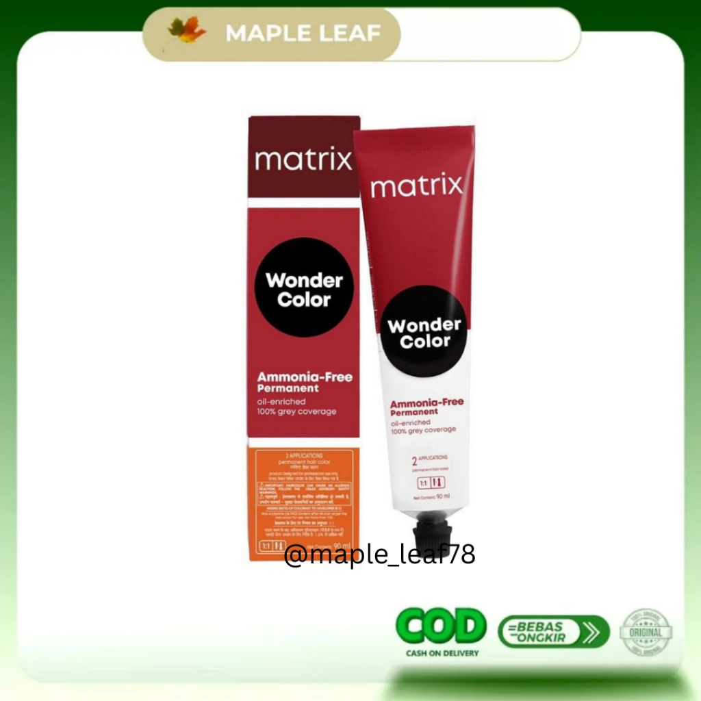 Matrix Wonder Color Wondercolor Cat Rambut Matrix Brown 90ml (Free Amonia)
