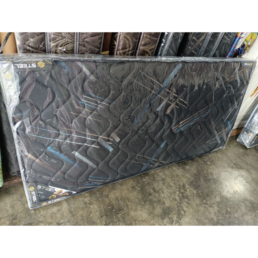 *PROMO* Matras Tilam Kasur Busa berkualitas STEEL FOAM 3K uk 190x90x14 ( BERGARANSI )