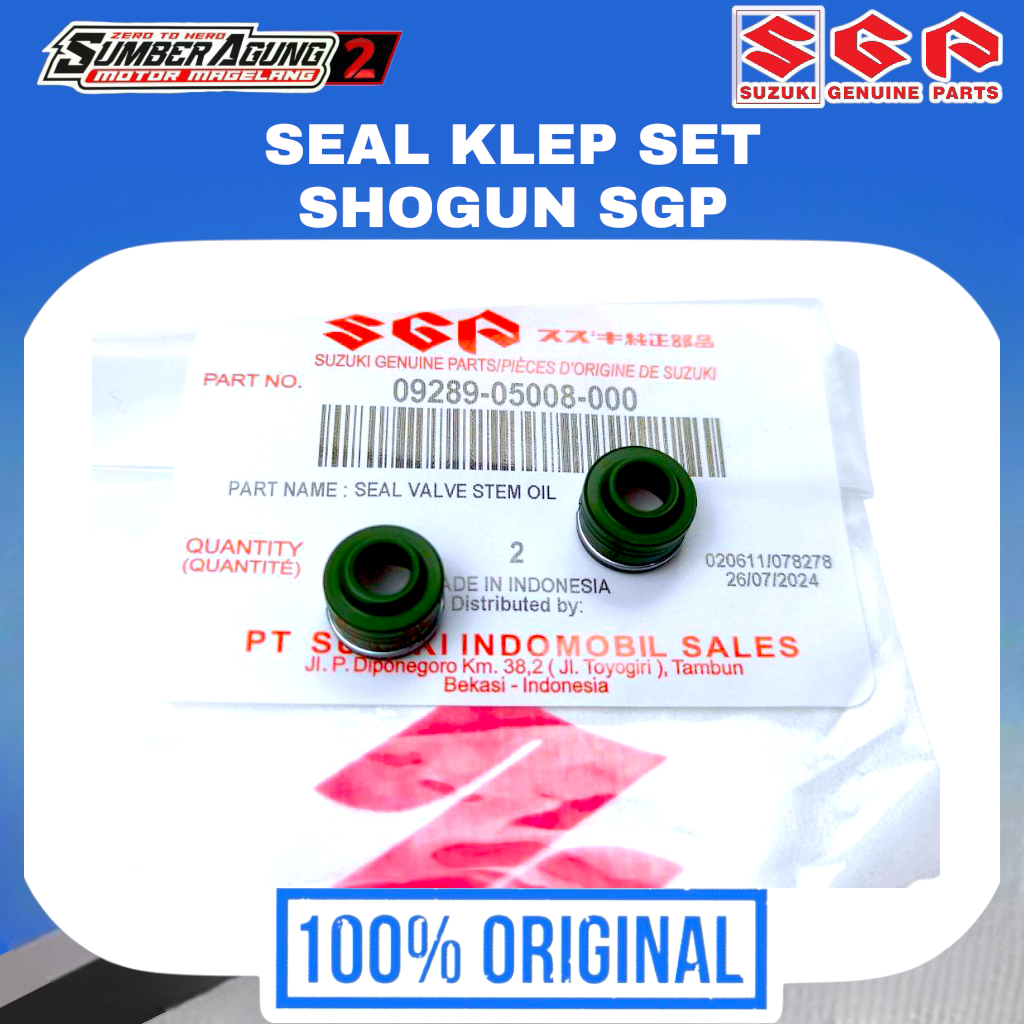 SEAL SIL KLEP SET SUZUKI SMASH SHOGUN SPIN SKYWAVE SKYDRIVE ORIGINAL SGP