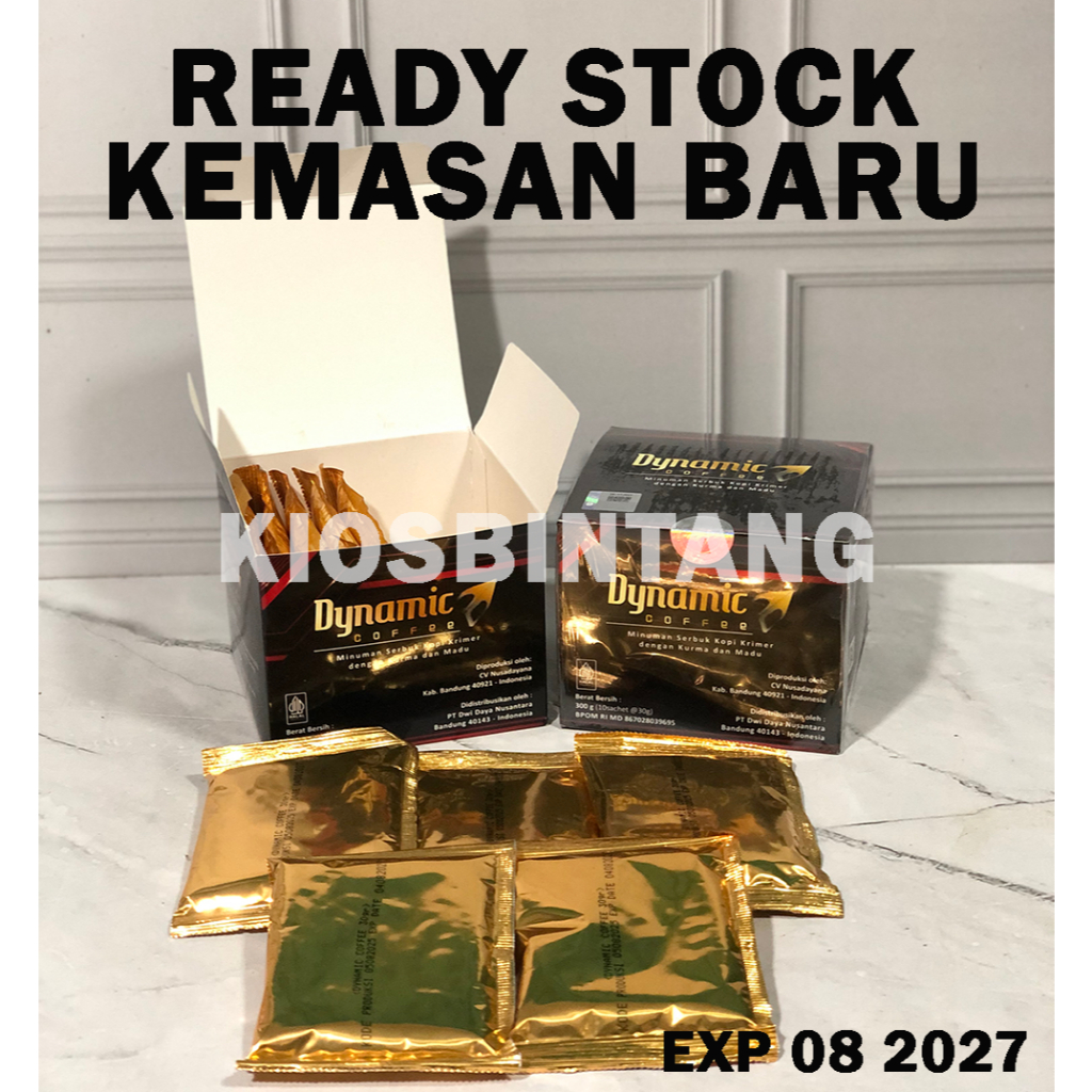 KOPI DYNAMIC ECER 5 sachet original | kopi dinamik | minuman kopi dynamik