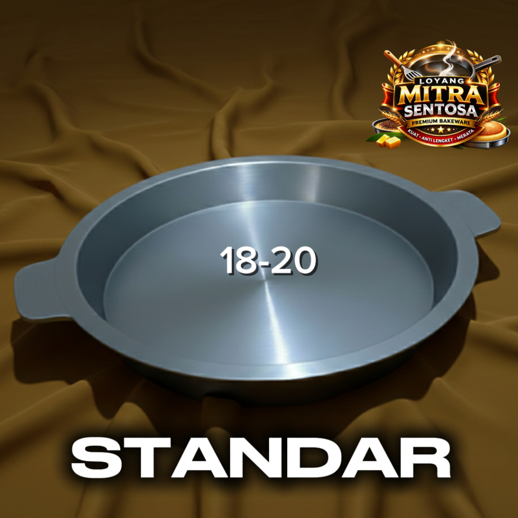 Loyang Martabak Manis Standar 18-20 Bonus Tutup / Loyang Martabak