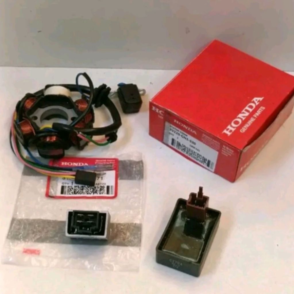 PAKETAN SPUL CDI KIPROK UNTUK MOTOR HONDA GRAND SUPRA LAMA