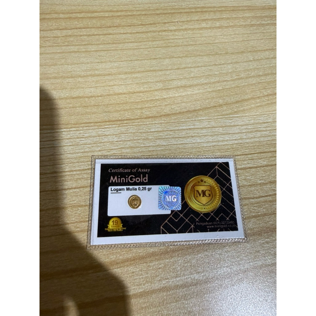 Mini Gold 0.25gr