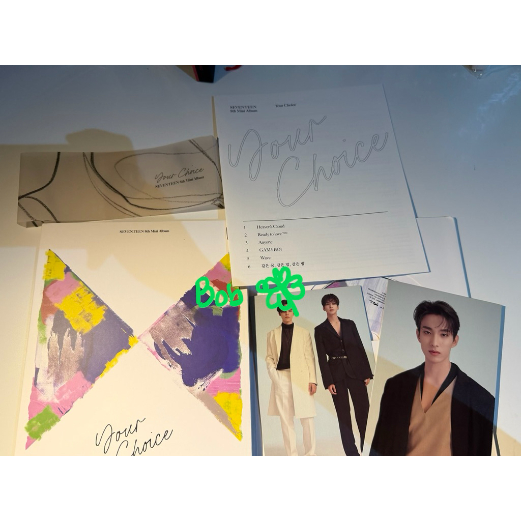 SEVENTEEN YOUR CHOICE - One Side Ver UNSEALED
