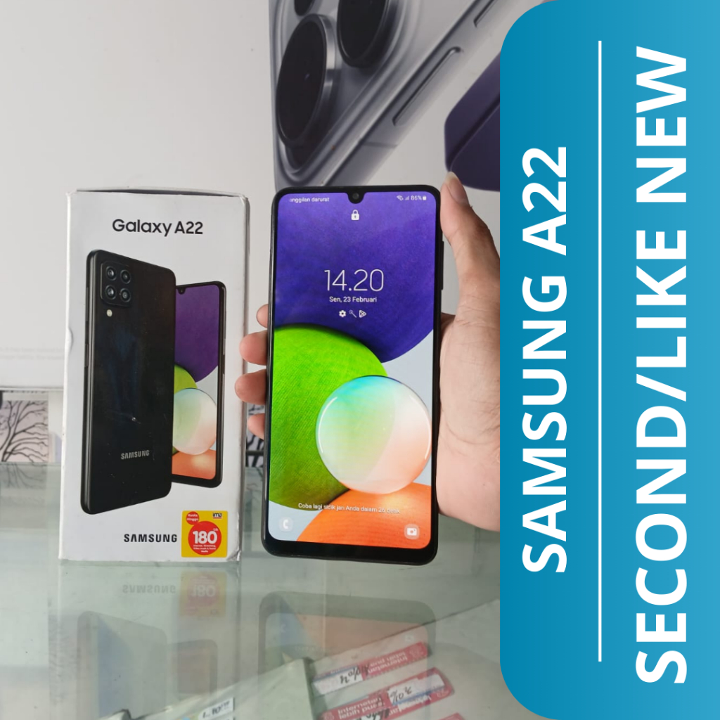 HP SECOND SAMSUNG A22 6/128GB/ SAMSUNG A22 HP SECOND