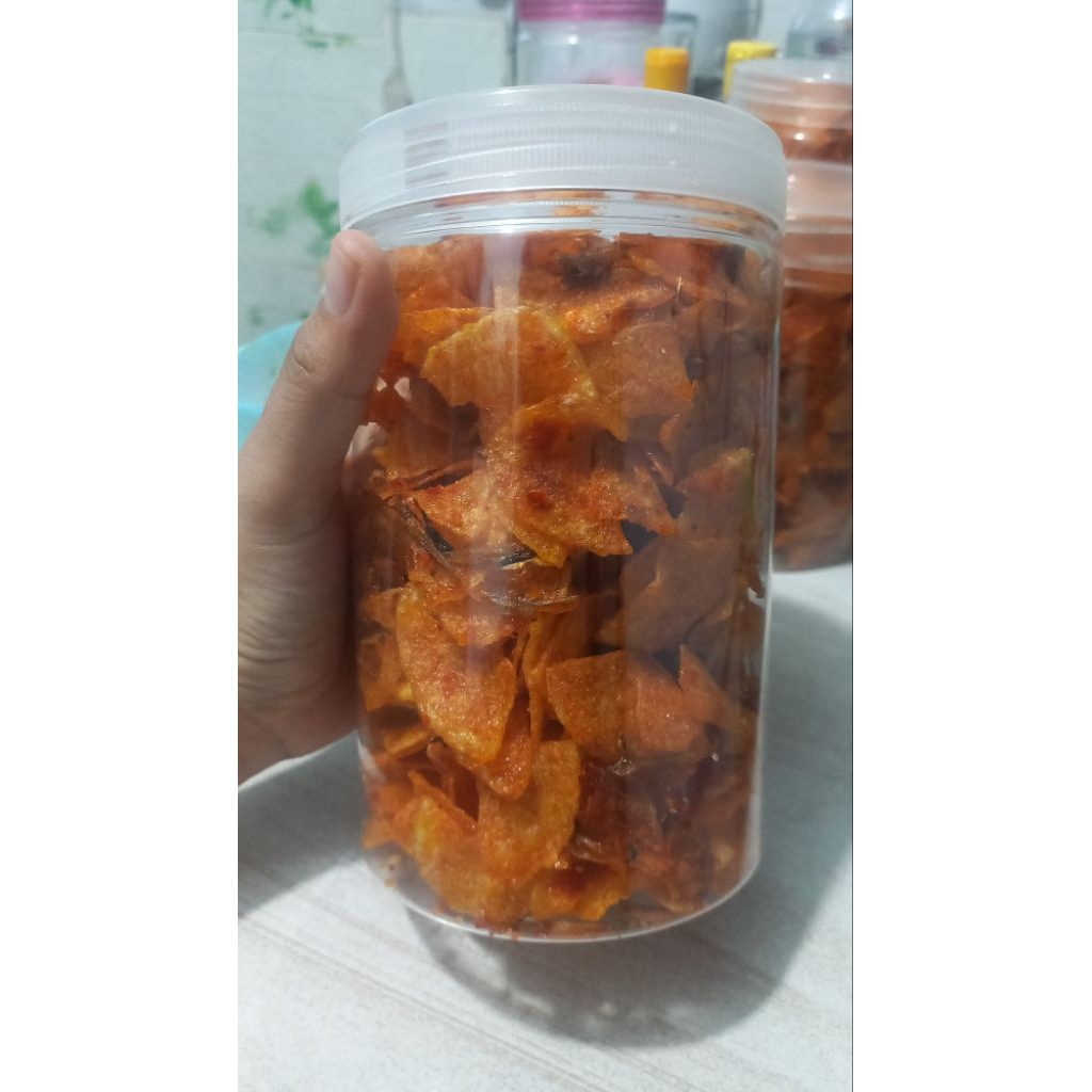 Keripik Teri kentang balado