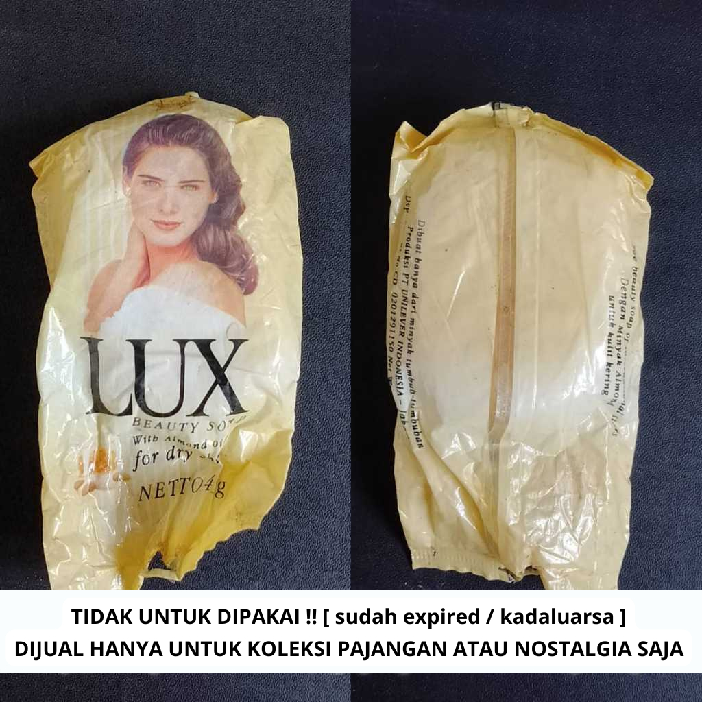 [ TIDAK UNTUK DIPAKAI ] KOLEKSI PRODUK JADUL SABUN LUX TAHUN 1993 HANYA UNTUK PAJANGAN ATAU NOSTALGI