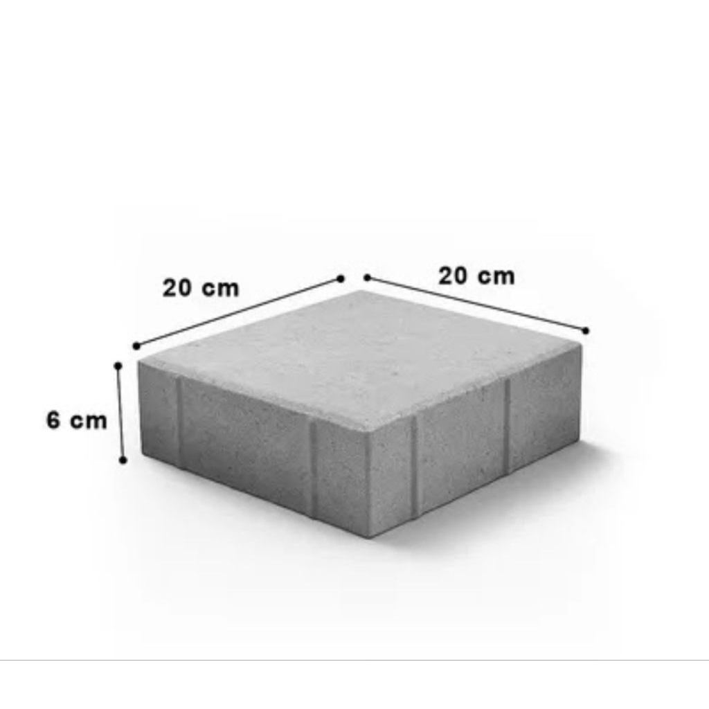 PAVING BLOK PRESS HYDROLIK/CONBLOK PRESS UKURAN 20X20
