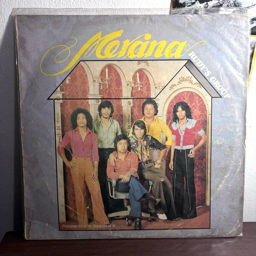 Vinyl Piringan Hitam Indonesia Rudy's Group Merana