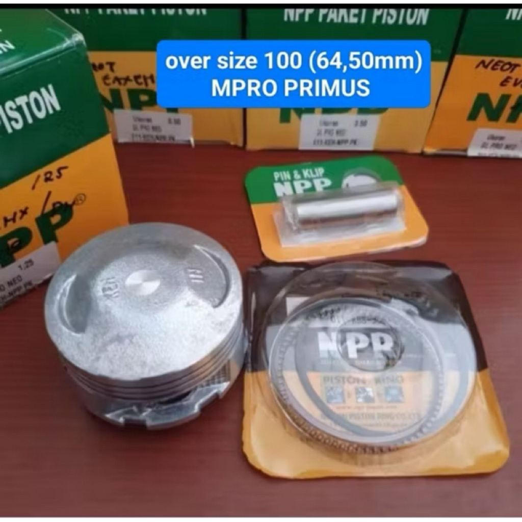PISTON KIT MEGAPRO PRIMUS OVERSIZE 100 NPP