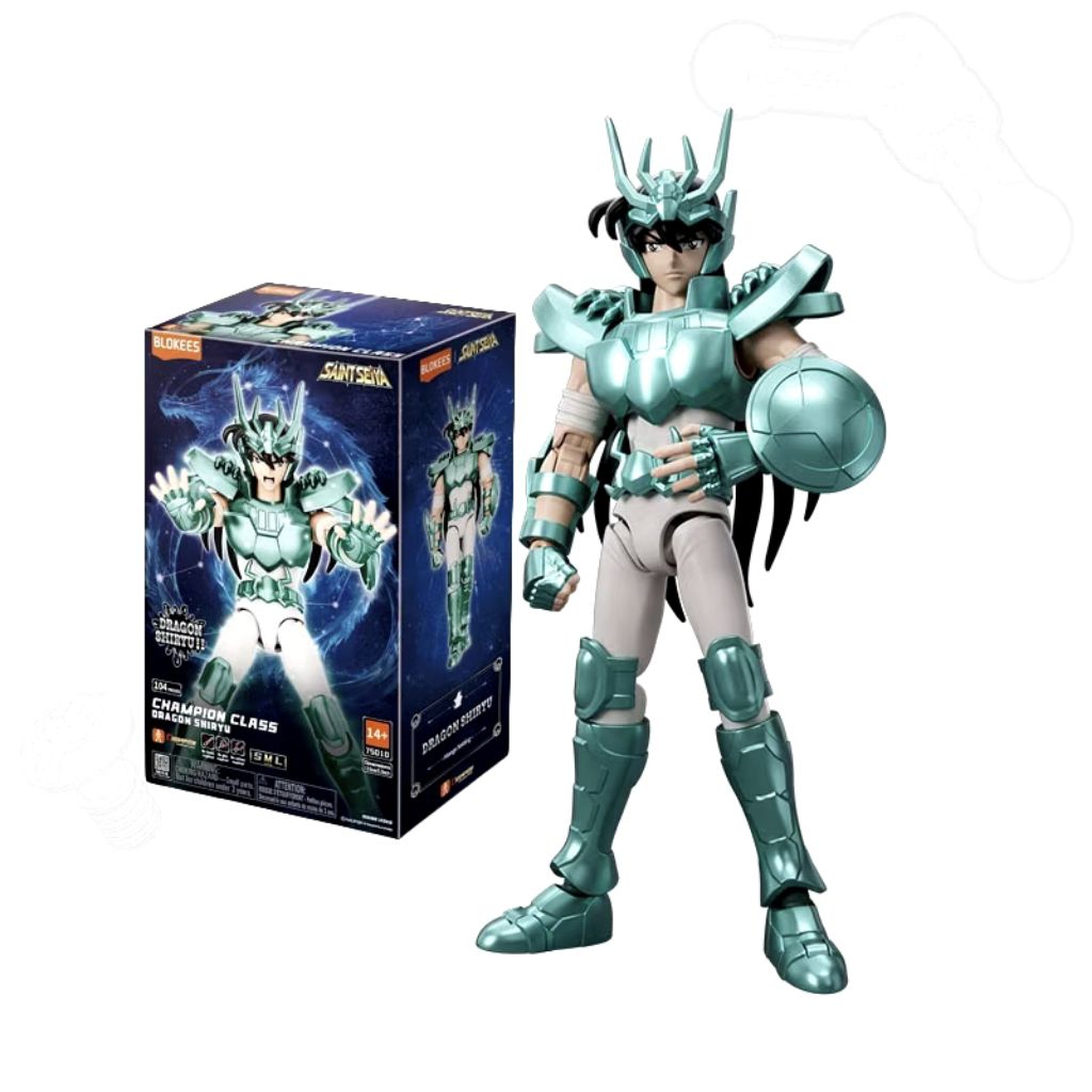 BLOKEES Figures Saint Seiya Champion Class CC08 Aquarius Cygnus Pegasus Taurus Sagittarius Scorpio