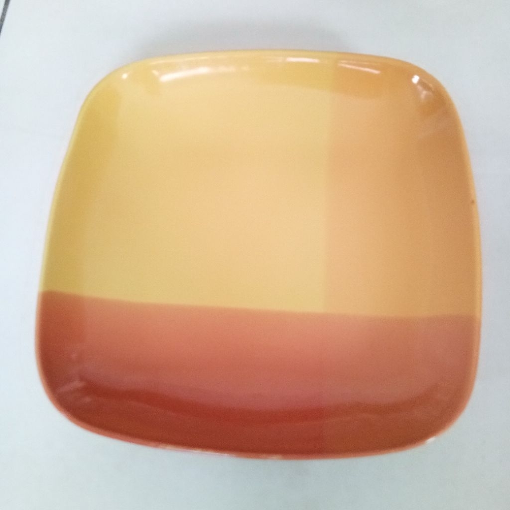 Piring Saji Keramik Kotak Persegi